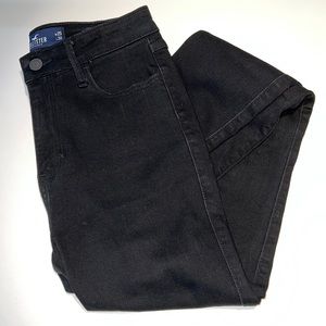 Hollister high-rise super skinny black jeans